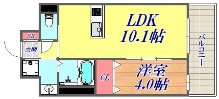 リエール武庫之荘の物件間取画像