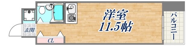 イーストコート2番街の物件間取画像