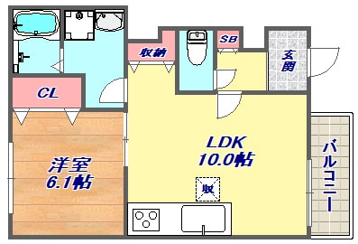 グランリジエールの物件間取画像