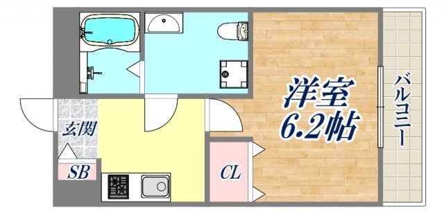 レジーナ里中の物件間取画像