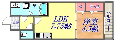 ロイヤルメゾンの物件間取画像