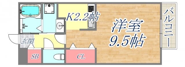 ルカ・イエーム4の物件間取画像