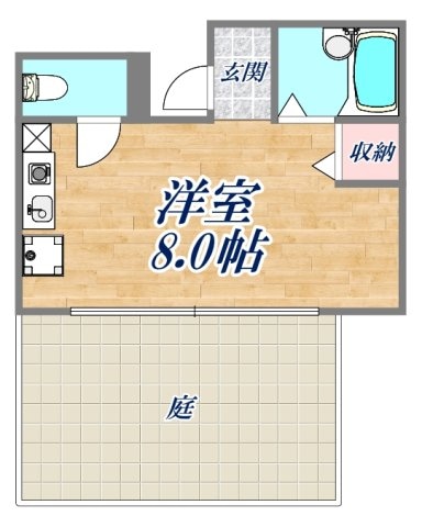 ビオレータ宝塚の物件間取画像