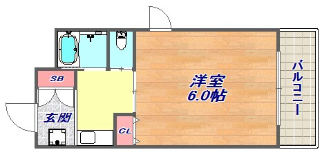 サンハウス御影本町の物件間取画像