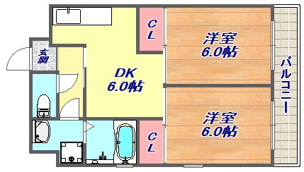 パレオーギの物件間取画像