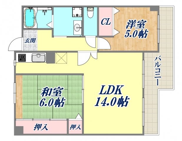 ラフィネセオミの物件間取画像