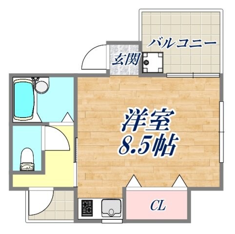 カーサペルラの物件間取画像