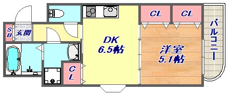 ウェルコート岡本の物件間取画像