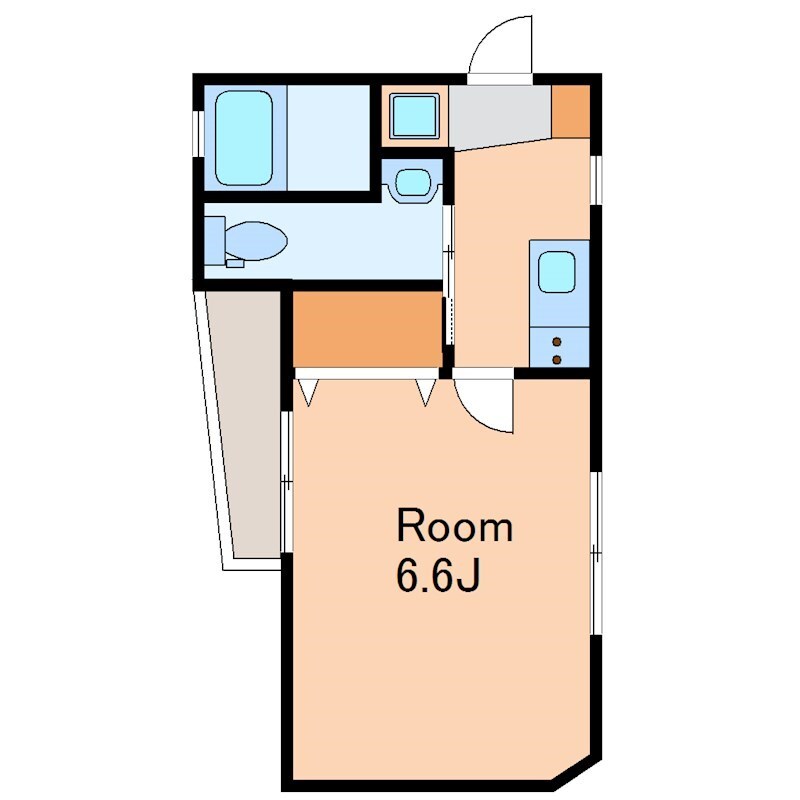 中野新橋駅 徒歩5分 2階の物件間取画像