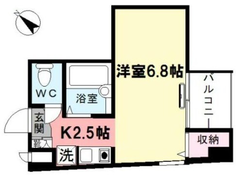 クロスロード荻窪の物件間取画像