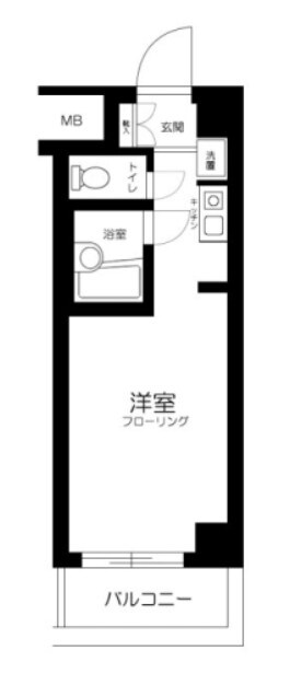 西荻窪駅 徒歩12分 4階の物件間取画像