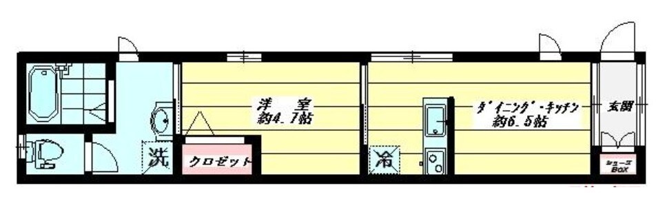 物件間取画像