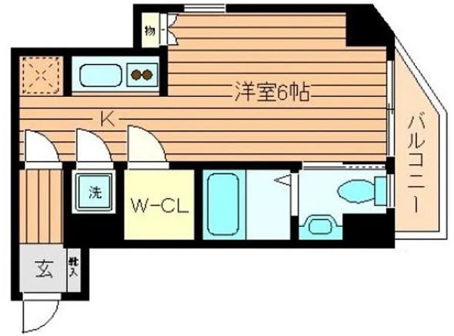 中野新橋駅 徒歩3分 1階の物件間取画像