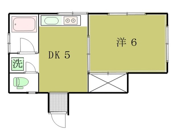 阿佐ケ谷駅 徒歩3分 2階の物件間取画像