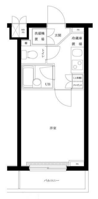 高円寺駅 徒歩12分 4階の物件間取画像