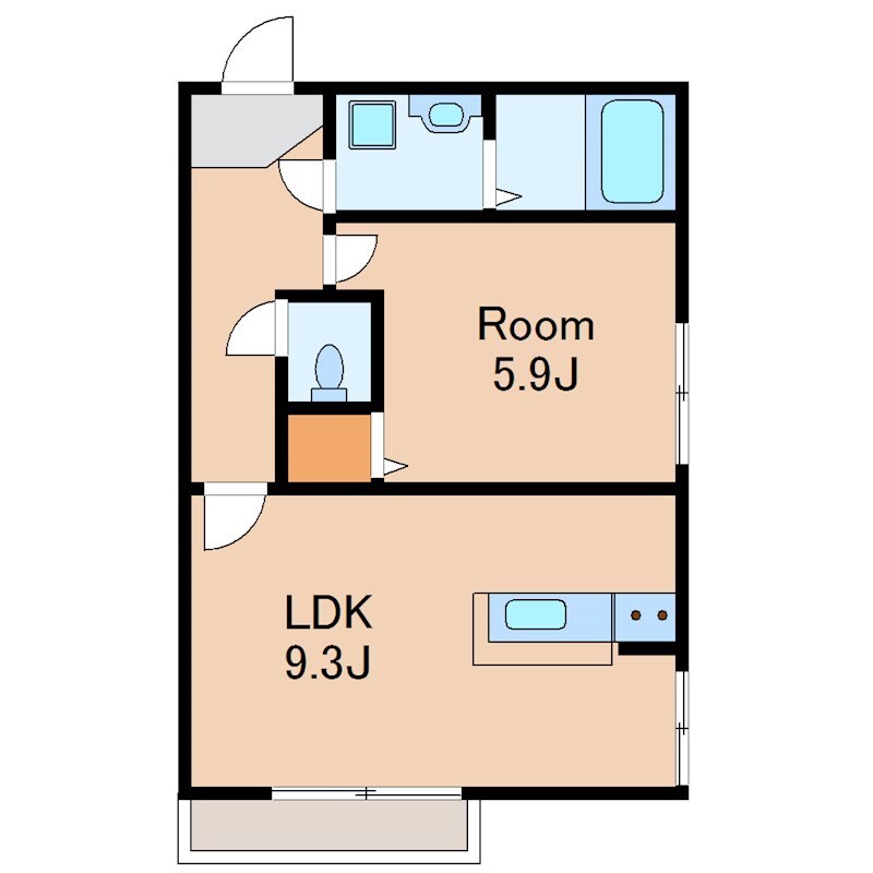 鷺ノ宮駅 徒歩8分 1階の物件間取画像