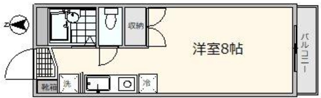 物件間取画像