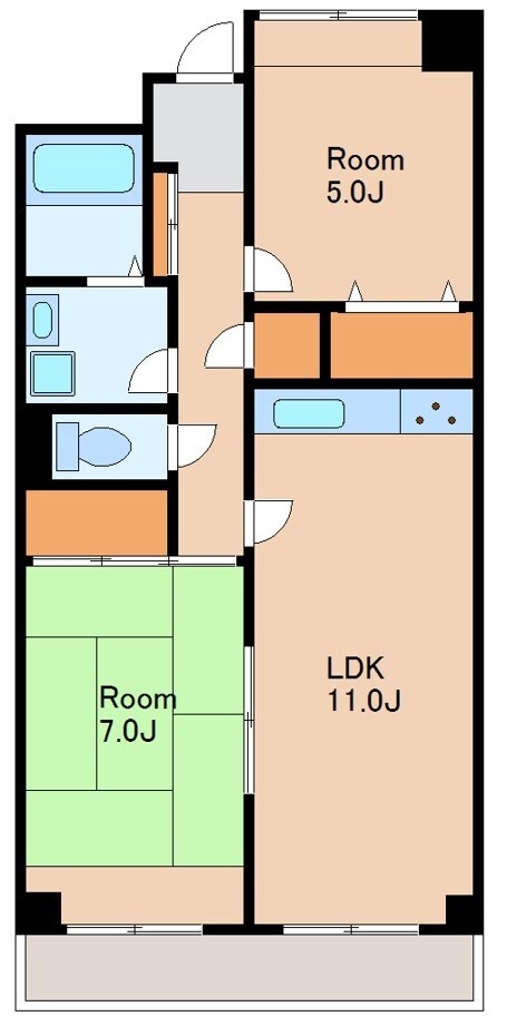 トラスティ野方の物件間取画像