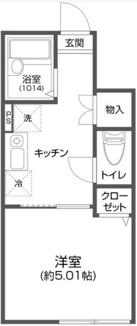 西荻窪駅 徒歩10分 1階の物件間取画像