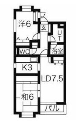 中野駅 徒歩4分 1階の物件間取画像