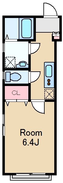 高円寺駅 徒歩11分 1階の物件間取画像