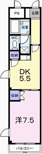 亀山駅 徒歩10分 2階の物件間取画像