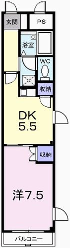 亀山駅 徒歩10分 3階の物件間取画像