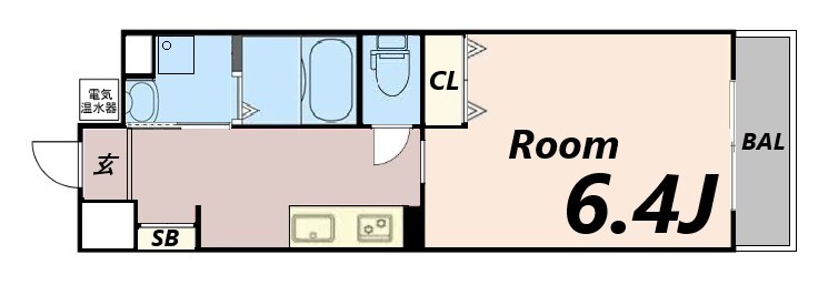 インタービレッジ船丘の物件間取画像
