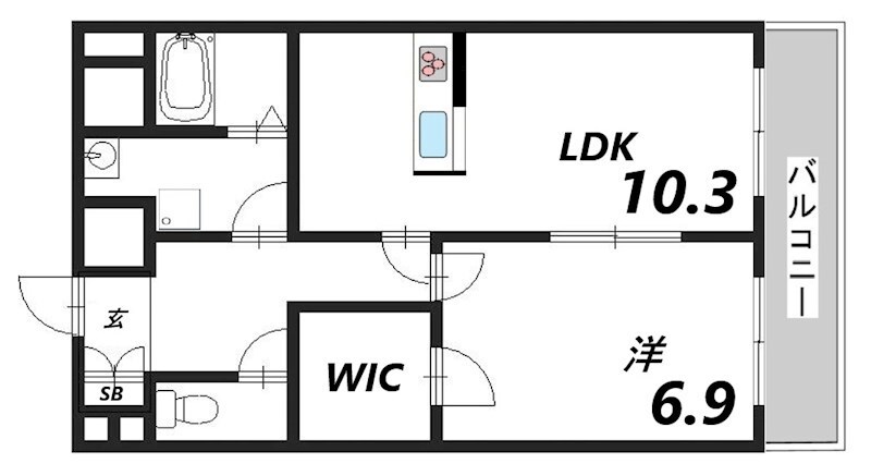 Capital.i姫路の物件間取画像