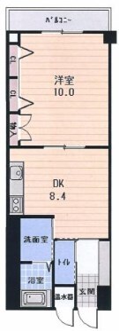 山陽姫路駅 徒歩5分 4階の物件間取画像