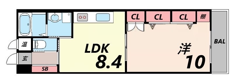 山陽姫路駅 徒歩5分 4階の物件間取画像