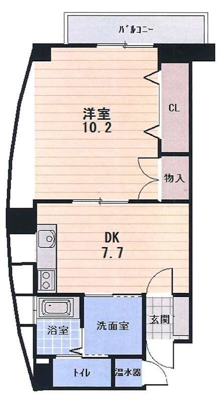 山陽姫路駅 徒歩5分 8階の物件間取画像