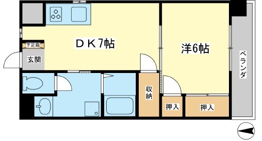 物件間取画像