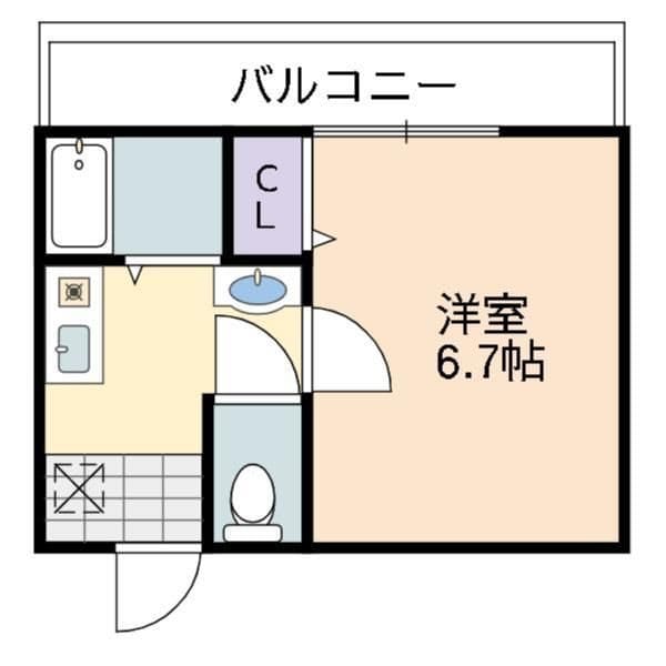 飾磨駅 徒歩15分 4階の物件間取画像