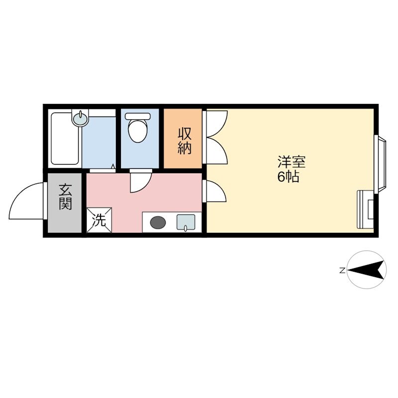 物件間取画像