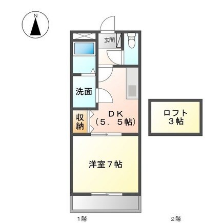 ルミエールの物件間取画像