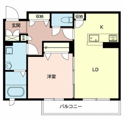 英賀保駅 徒歩20分 1階の物件間取画像