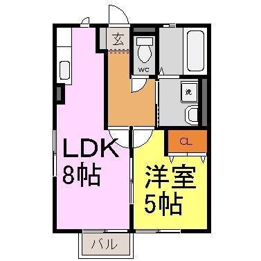 新開地駅 徒歩10分 2階の物件間取画像