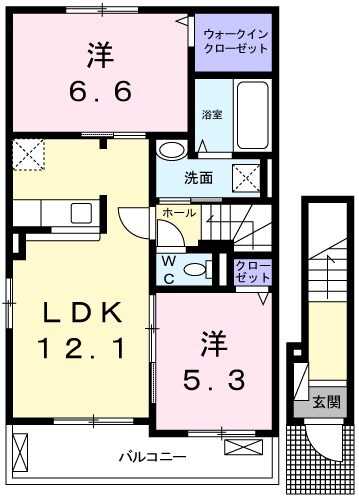 アノンの物件間取画像