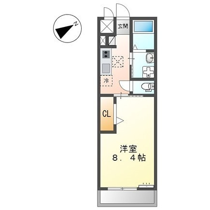 ファルコ土山の物件間取画像