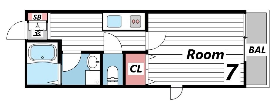 姫路駅 徒歩15分 1階の物件間取画像