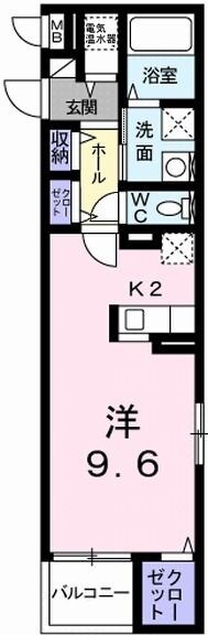 姫路駅 徒歩13分 2階の物件間取画像