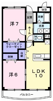 山陽姫路駅 徒歩15分 2階の物件間取画像