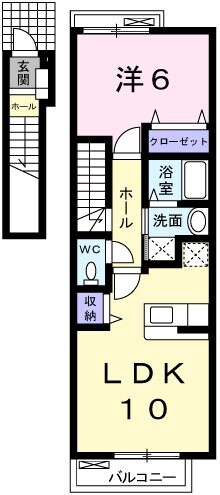 高速長田駅 徒歩7分 2階の物件間取画像