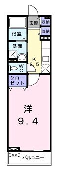 京口駅 徒歩10分 2階の物件間取画像