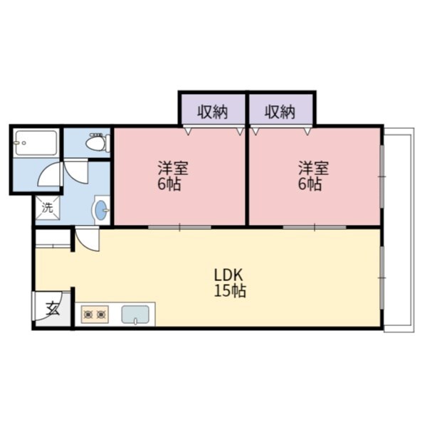 姫路駅 徒歩14分 4階の物件間取画像