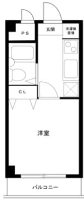 ジュネス高砂IIIの物件間取画像