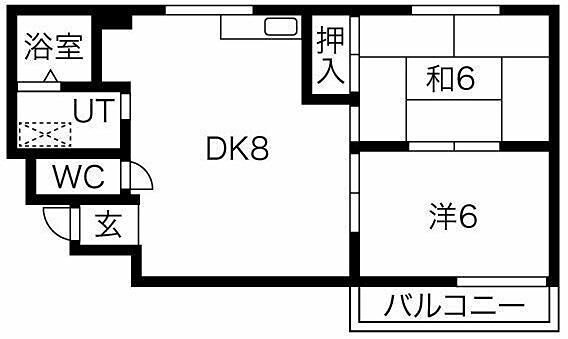 高砂駅 徒歩10分 2階の物件間取画像