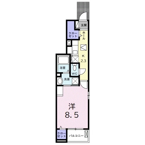 はりま勝原駅 徒歩15分 1階の物件間取画像