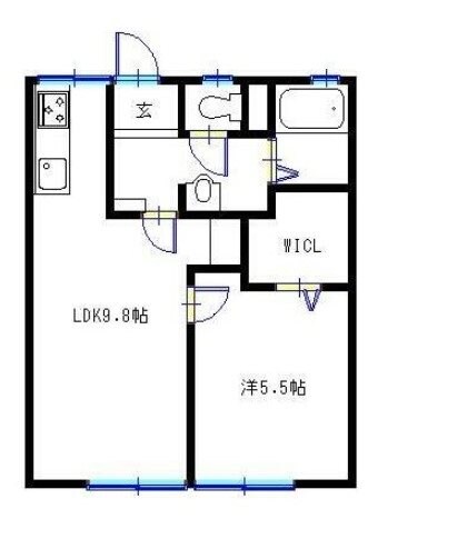 余部駅 徒歩50分 1階の物件間取画像